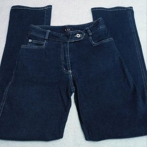 A.G.E A Gold E Dark Blue Jeans Light Wash Size S
